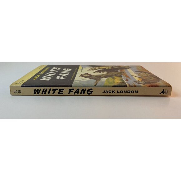 WHITE FANG Jack London 1964 Classics Series AIRMONT CL36 Vintage Paperback - Picture 3 of 6